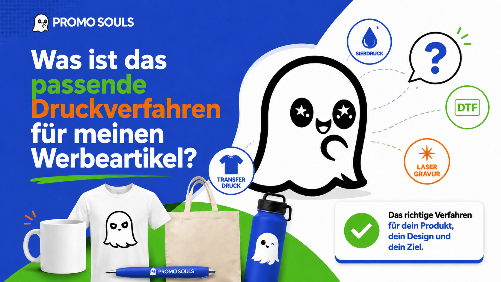 Was ist das passende Druckverfahren für meinen Werbeartikel?