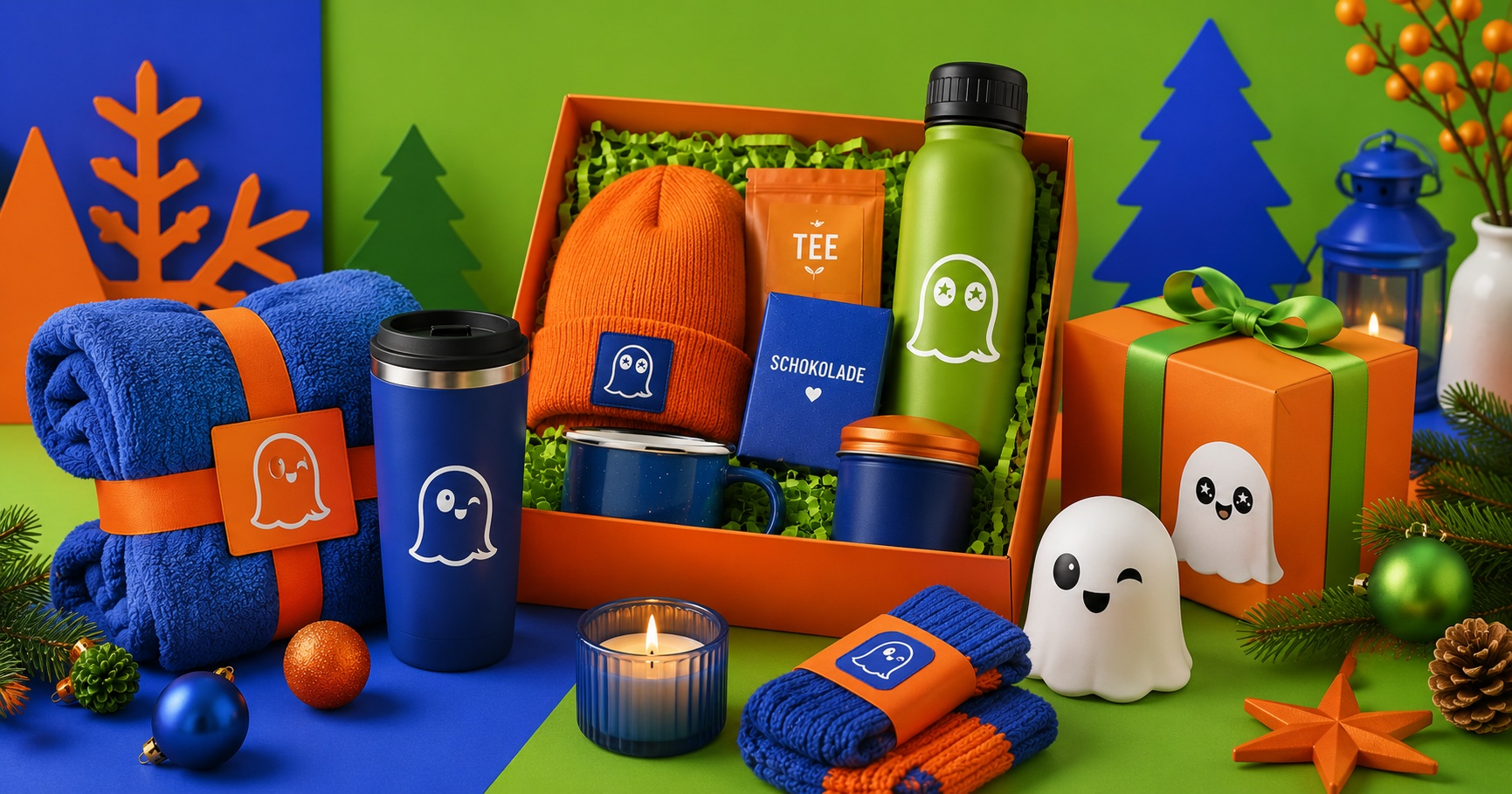 Welche Werbeartikel eignen sich besonders gut als Weihnachtsgeschenke für Kunden?