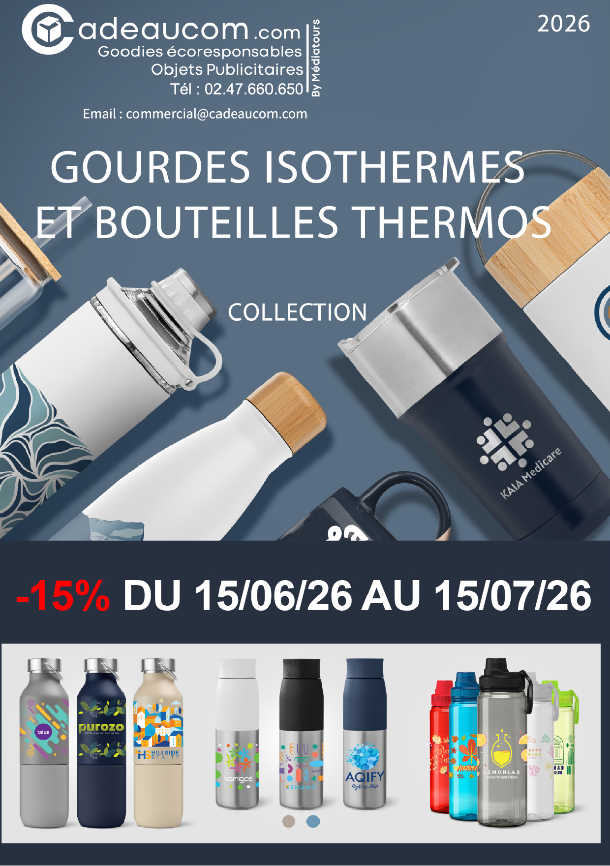 Catalogue Drinkware avec votre logo
