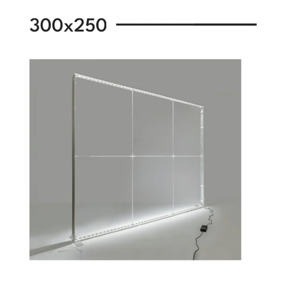 Expositor LED Dupla Face Tool Free Stand