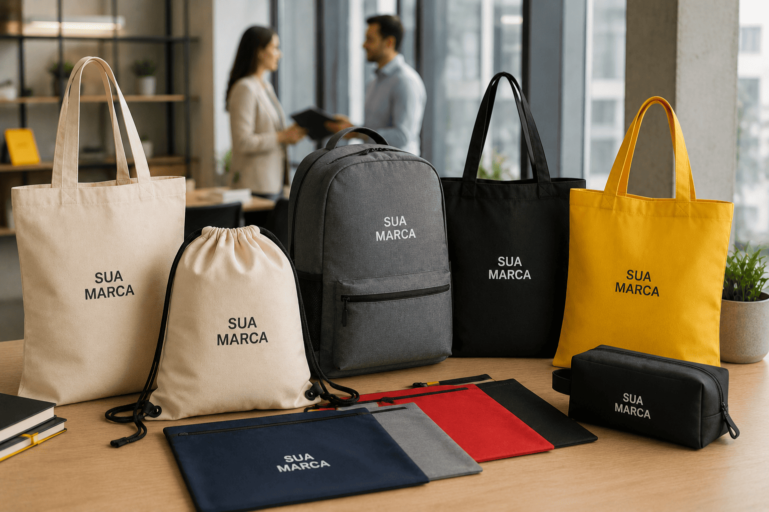 Sacos e tote bags personalizados