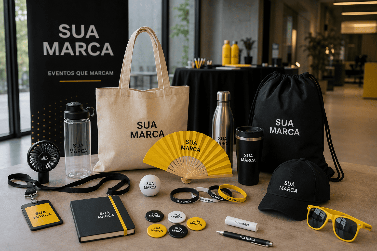 Brindes para feiras e eventos
